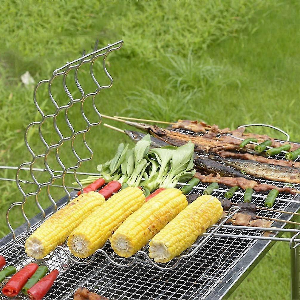 Grilling Accessories Corn Grilling Basket Stainless Steel Corn Holder Grill Accessories for Outdoor Grill