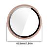 Case for Watch Fit 44mm Tempered Glass Screen Protectors & Hard PC Protective Bumper Smartwatch Accessories