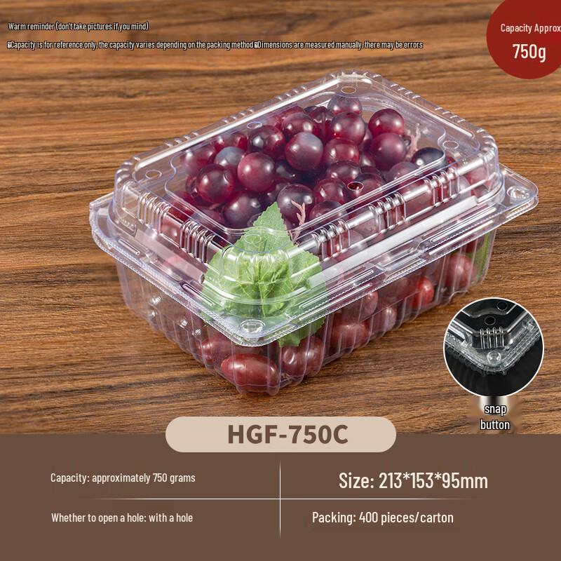 Yihuan Disposable Transparent Plastic Food Container