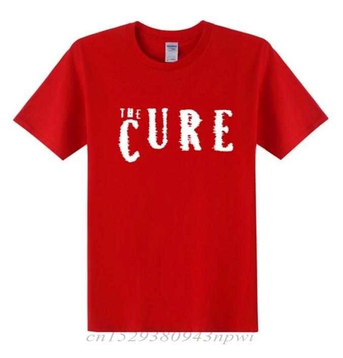 2025 New Hot Summer men tshirt The Cure T Shirt Men HipHop Fashion T-shirt Men O Neck Cotton Punk Classic Tops Tee Free Shipping