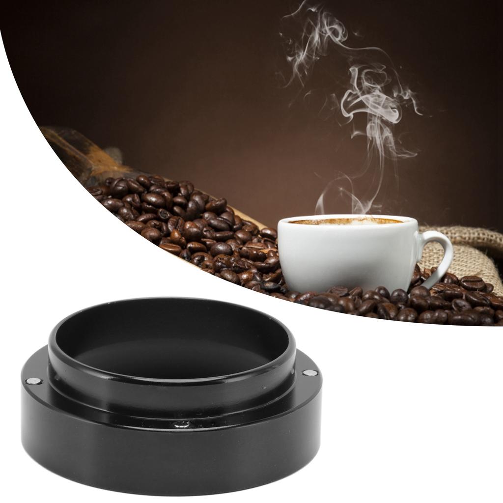 51mm Dosing Funnel Anti Flying Powder Aluminum Alloy   Dosing  s with Magnetic for Household Coffee Shop