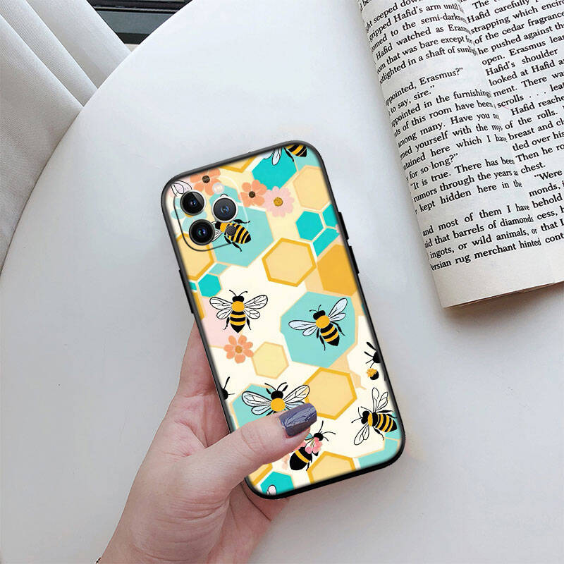 MH20 Bees Cartoon New Shell Phone Case for Xiaomi Poco F5 F6 C40 C65 C55 C50 C51 M7 X7 C75 M6 C71 F7 C85 F8 Pro Ultra