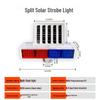 Solar LED Traffic Warning Light