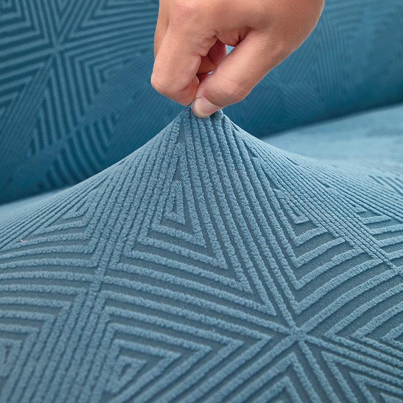 Thickened Jacquard Skirt-Free Chair Cover, Seat Cushion And Backrest All-Inclusive Dining Chair Cover, Hotel Home