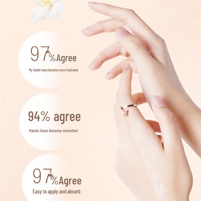 Ban Mu Hua Tian Weightless Rose Fragrant Hand Cream