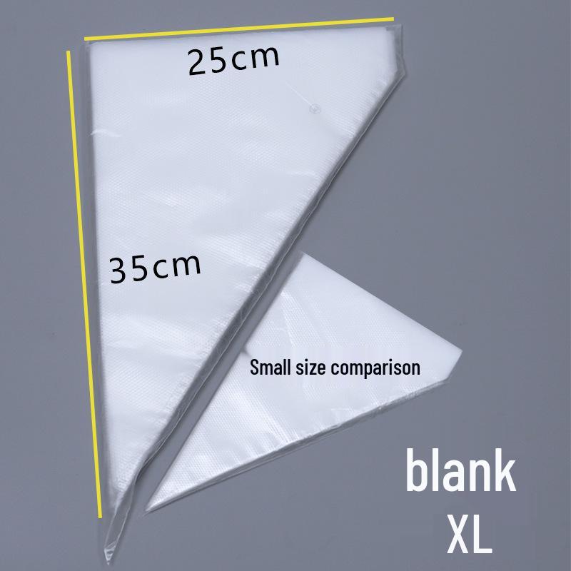 Food Grade Thickened Disposable Piping Bags for Icing, Cake Decorating, and Baby Food