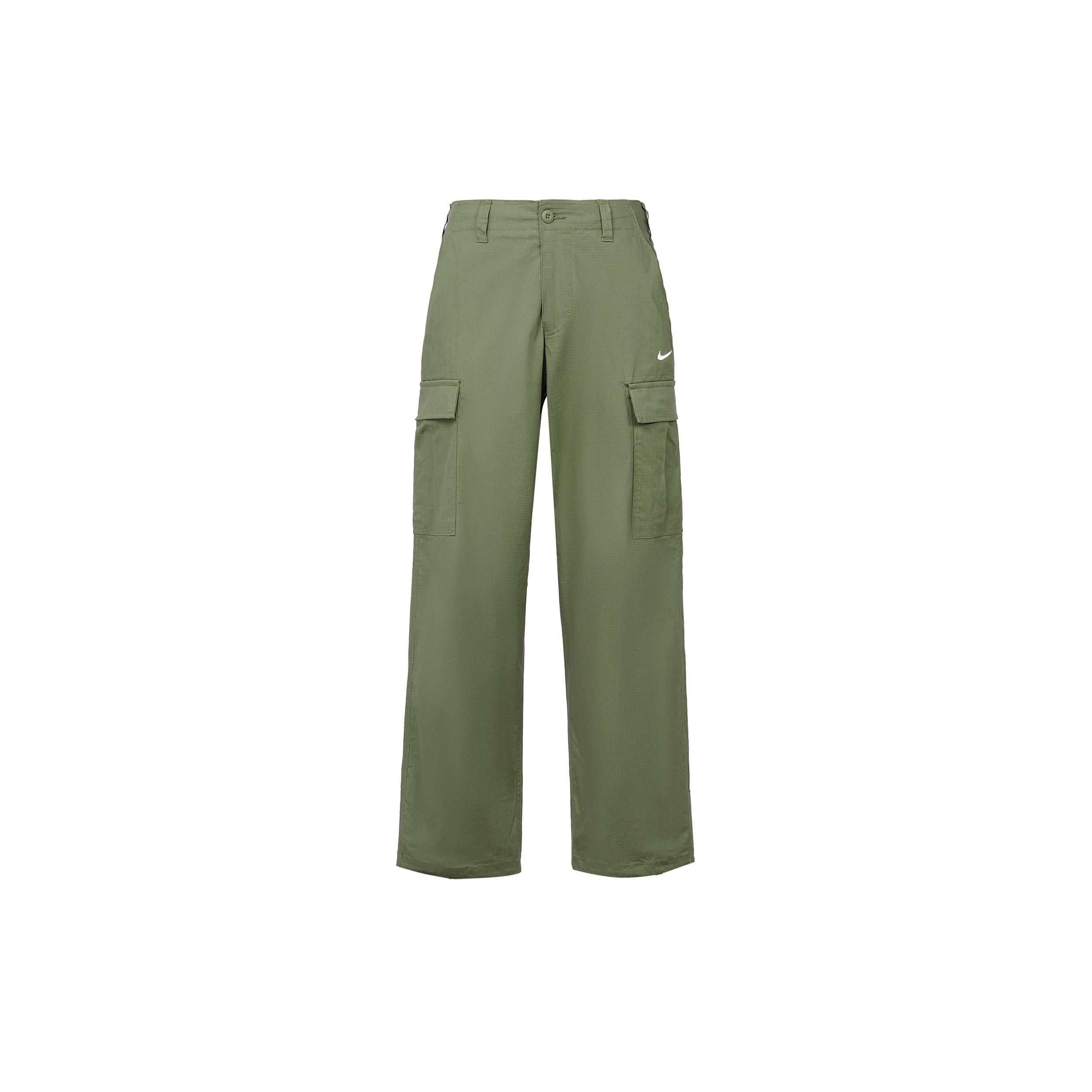 Nike Minimalistic Casual Pants Olive Green Men s DQ6290-222 30