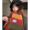 Scarf Women's Winter New High-end Atmosphere Warm Red Scarf Christmas New Shawl Accessories