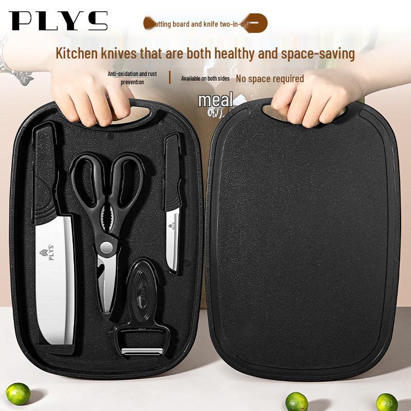 2-in-1 German Kitchen Knife & Cutting Board Set for Baby Food