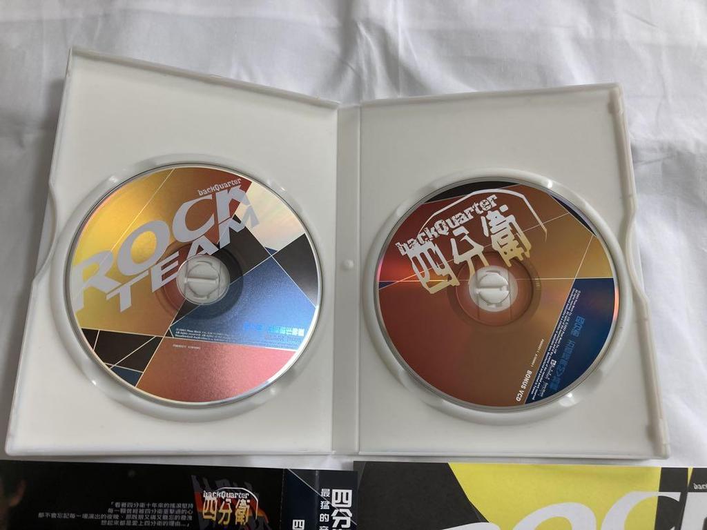 [USED] Shibunei backquarter “ROCK TEAM” CD+VCD Taiwanese edition