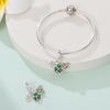 Genuine Beautiful Charm Copper Bee Flower Pendants Bead Fits Bracelets Women Jewellery Crafting DoItYourself Gifts