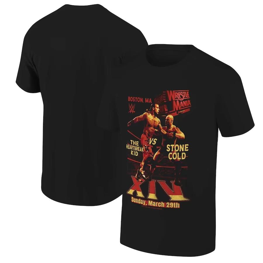

Shawn Michaels Saturday Night s Main Event T-Shirt Men Women Short Sleeve Cotton Tees American Retro Y2k Tops Sports T-shirt L