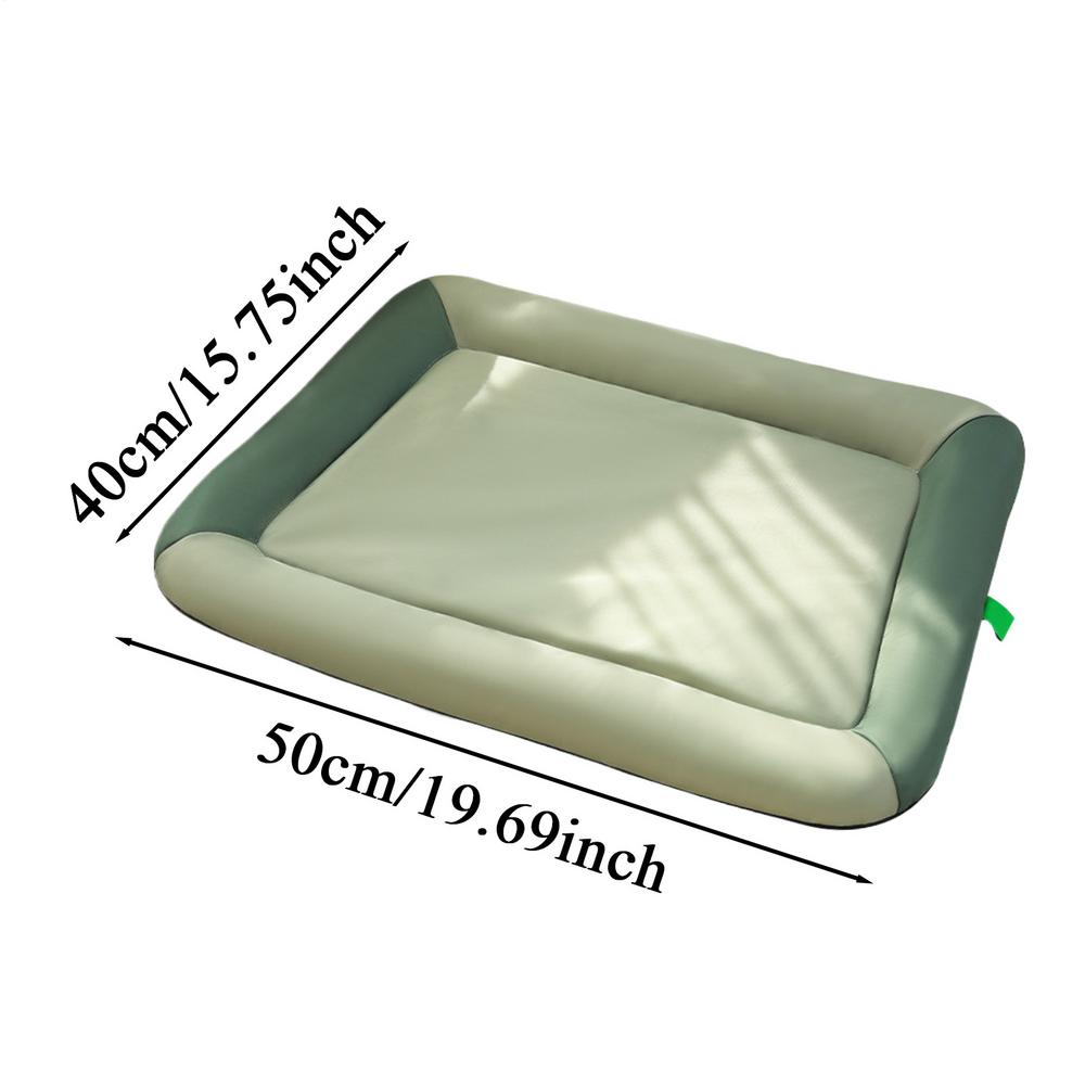 Hundebett Wasserdicht Atmungsaktiv Katzenkissen Atmungsaktiv Weich Ruhekissen für Auto Kätzchen Schlafzimmer Auto Hohe Rückfederung Welpenmatte