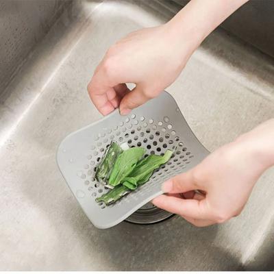 Silicone Kitchen Sink Strainer Bathtub Drain Strainers Home & Kitchen Hair Filter Durable Hair Drain Catcher Drains Cover
