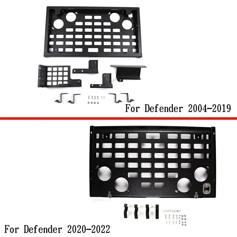 For Land Rover Defender 90 110 2004-2024 Aluminum alloy black car tailgate can foldable pallet rack car modification accessories