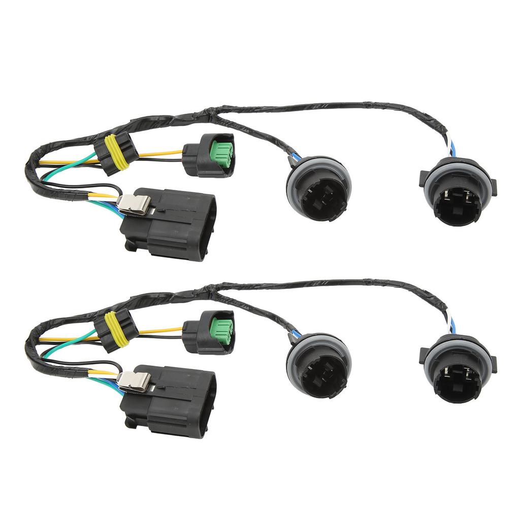 2 Pcs Headlight Wiring Harness 25962806 Left Right Headlamp Socket Wire Harness for Silverado 1500 2500 HD 3500 HD