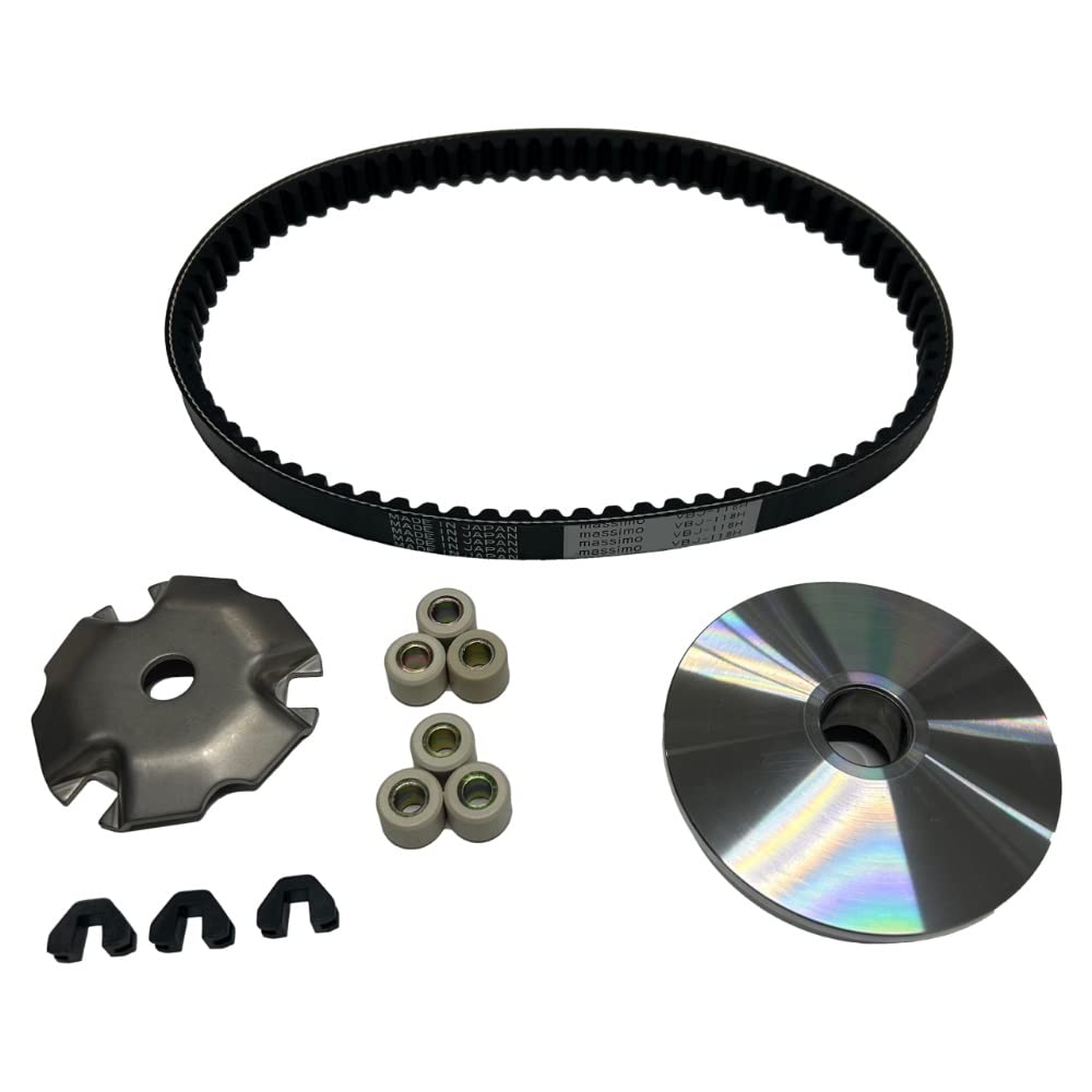 

[GRONDEMENT] Високопродуктивний привідний комплект (Шківний ремінь) Діо 110 (JF31) чорний