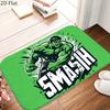 1pc Flannel Rug Marvel Superheroes Bathroom Mat, Multiple Sizes, Multi-functional for Daily Use, Suitable for Bathroom, Entran