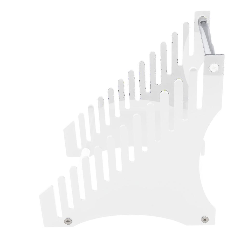 Suport pentru discuri, 12 sloturi, organizator de discuri din vinil acrilic, ușor de asamblat, suport pentru discuri