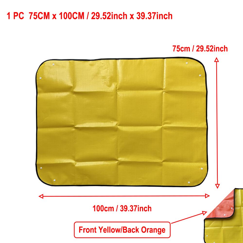 1Pc New Home Gardening Supplies Planting Mat Potting Pad Foldable Garden Plant Flower Pot Reusable Transplanting Waterproof Mats
