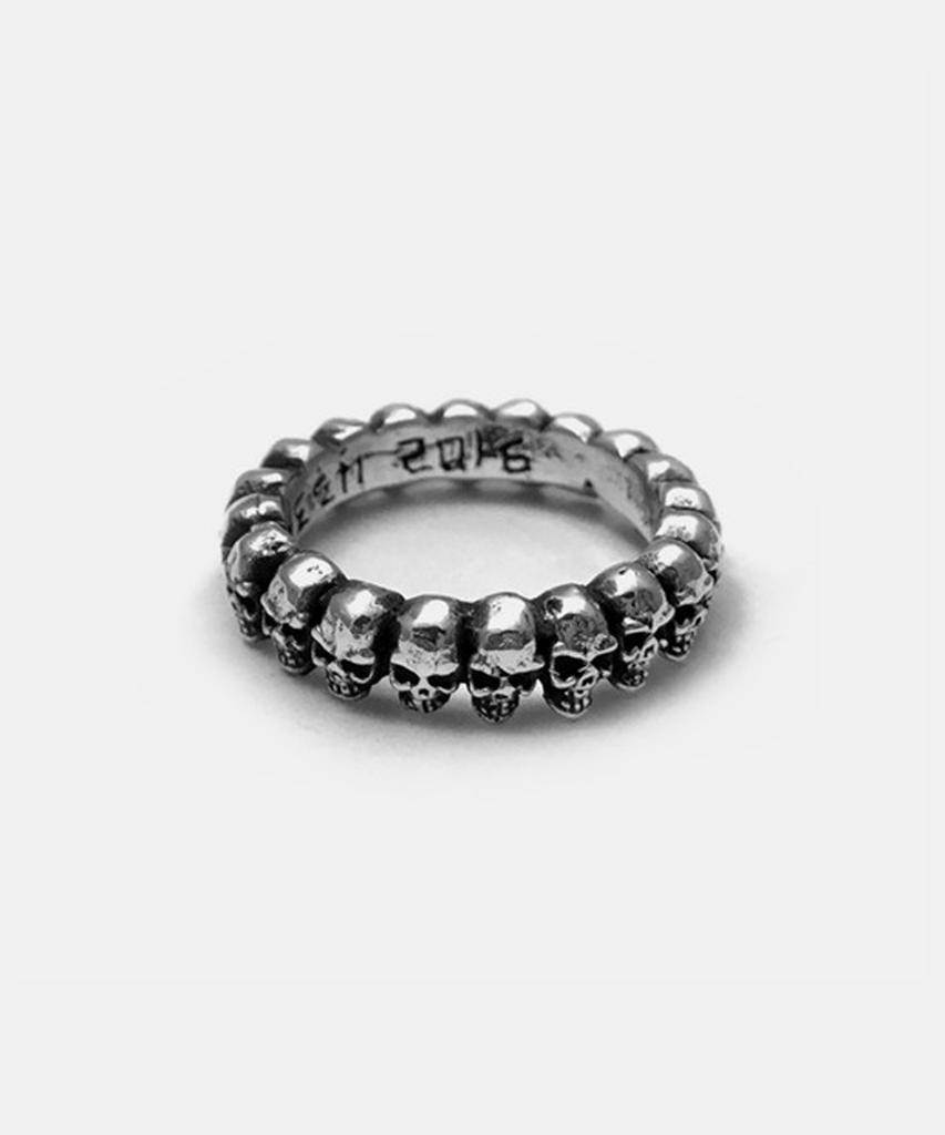 Sheen666 Small Skull Complex Ring (Type A)