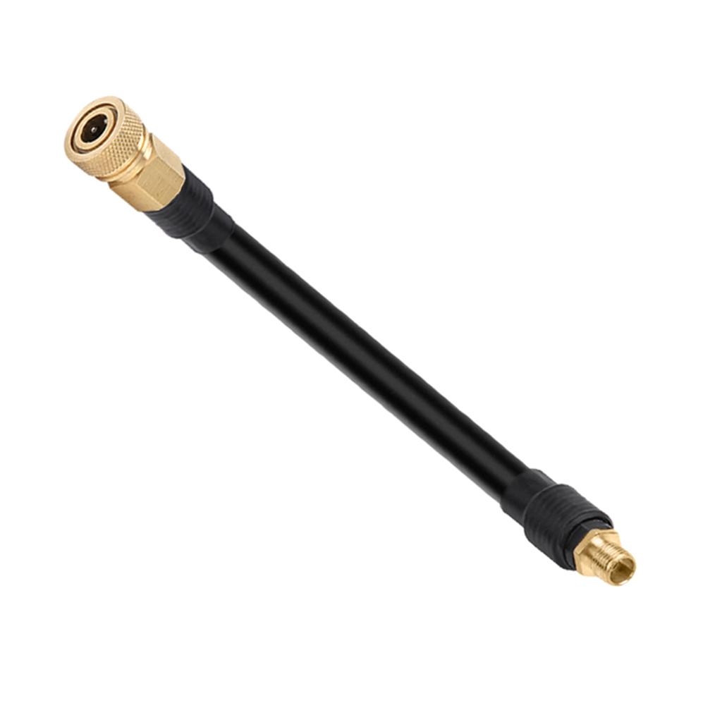Car Tire Inflator Hose Locking Air Chuck Inflatable Air Pump xtension Tube