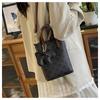 Small bag bucket bag new handbag temperament printed fashion versatile shoulder messenger bag