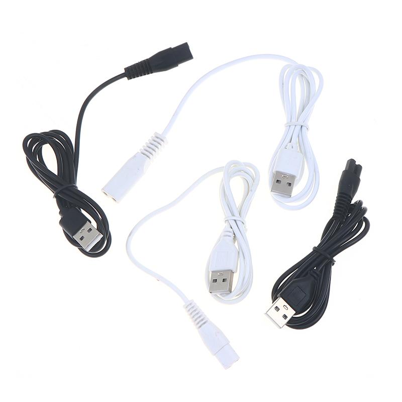 0.8/1M Usb Cable Charging Line Copper Hole Suit 5V Flashlight Shaver Hair Clipper Wire Single Hole 1.5 1.8 2.3