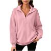 Women's Casual Long Sleeve Color Hoodie for Everyday Wear