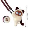 Kawaii Schwarze Katze Plüsch Mode Tasche Niedliche Puppe Fell Schultertasche Damen Umhängetasche Handy Münzbörse Hülle Geschenk für Freundin