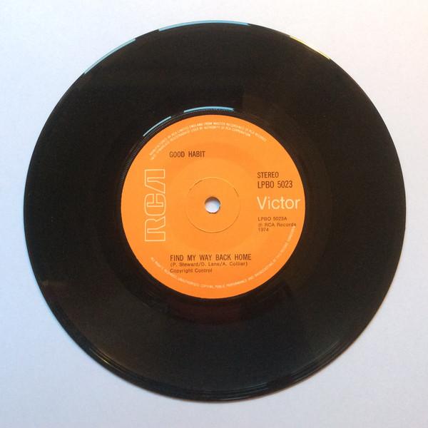 

7inch Record GOOD HABIT Find My Way Back Home LPBO5023 RCA Victor 1974 UK Rock Used