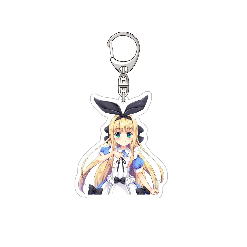 Nijisanji Kitakoji Hisui Seraph Dazzlegarden Yaguruma Rine Togawa Nonoha Inami Rai Official Acrylic Keychain Bag pendant Gifts