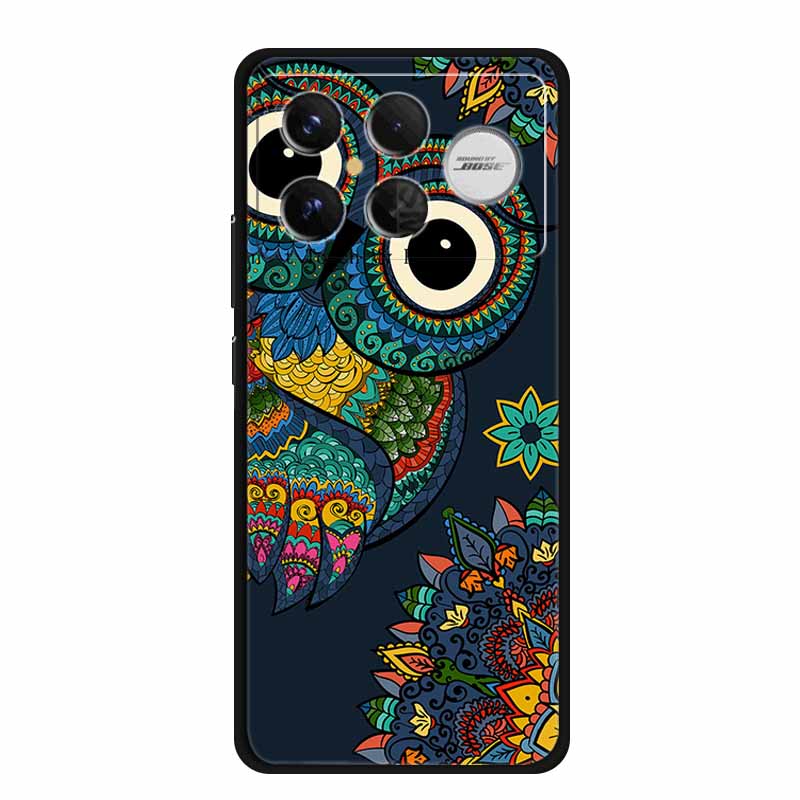 For Redmi K90 Pro Max Case Flowers Soft Silicone TPU Phone Cases for Xiaomi RedmiK90 Pro Max Shockproof Animals Protective Cover