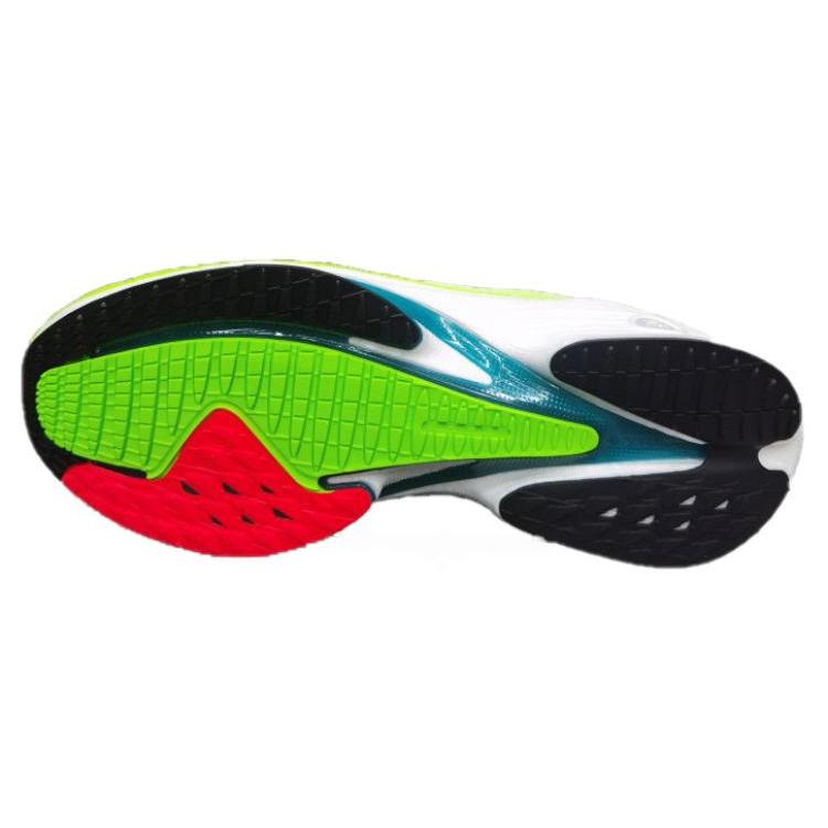 New Anta MACH 3.0 Anti Slip Wear Resistant Low Top Running Shoes Men's Green Black 112335583S-2