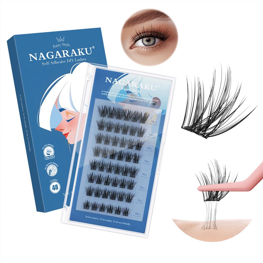 NAGARAKU No Glue Needed DIY False Lashes Without Tweezers