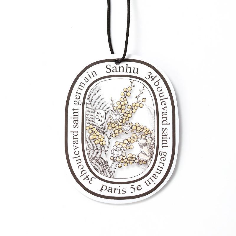 Car Aromatreatment Pendant Car Perfume Car Perfume Car Ladies Light Fragrance High-grade Hanging Fragrance