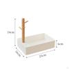 Branch Hook Keys Storage Tray Entrance Key Box Jewelry Display Stand for Sundries