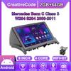 Android Car-Play Car Radio For Mercedes Benz C Class 3 2006-2011 Multimedia Player Head Unit Stereo GPS Navigation BT WIFI,2+64GB