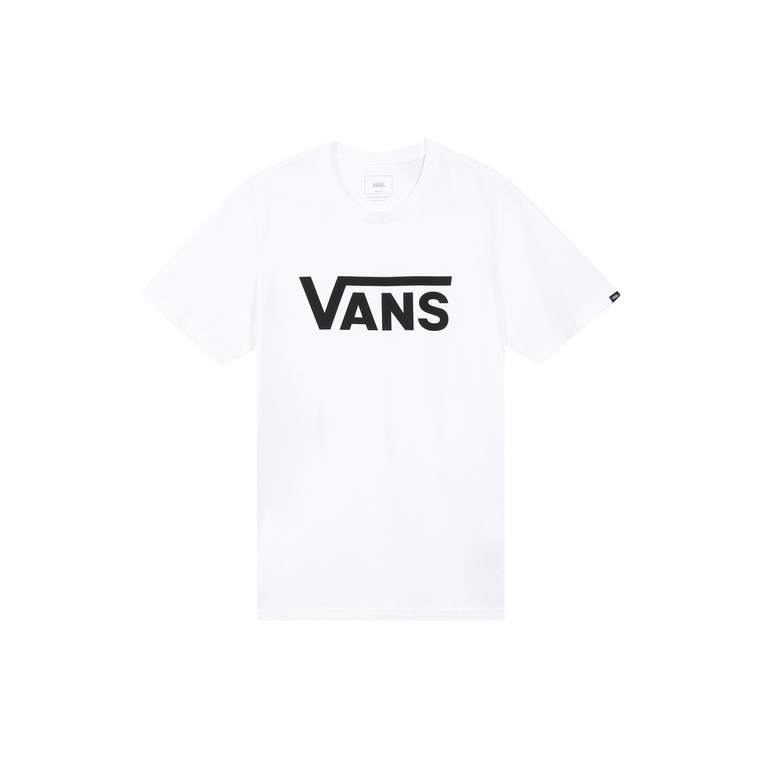Vans Logo ClassicalShort Sleeve TEE White Men s VN0A4MM6WHT L