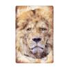 Bauernhof-Deko, Löwe, Pferd, Tiger, Schaf, Tier, Haustier, Freilandhaltung, Schild, Poster, Metall, Wandkunst, Platten, Eisenmalerei, Wohnkultur, 20 x 30 cm