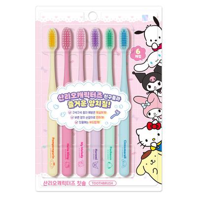 Characters Toothbrush 6P (25019109)
