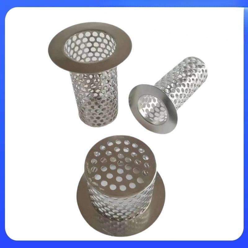 1 PZ 90-200 Tubo in PVC Acciaio Inossidabile 304 Filtro per Lavello da Cucina Colino Filtro Cestello Scarico a Pavimento per Ristoranti Commerciali Cucina