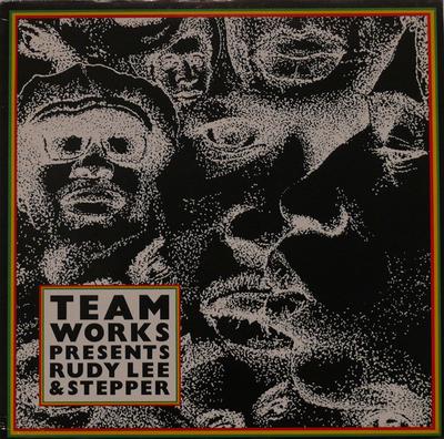 LP Record TEAMWORKS PRESENTS RUDY LEE & CREAT - Rudy Lee & Stepper MOWLP003 WAU! Mr. Modo R 1989 UK Reggae, Ska & Dub Used