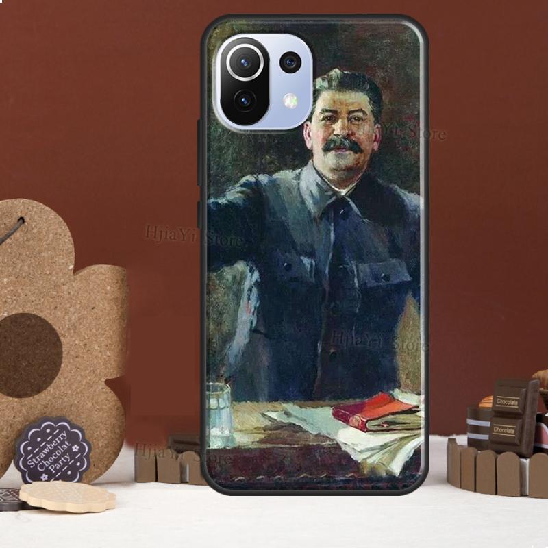 

Russian Commander Stalin Funda For POCO F5 X3 X4 X5 Pro F4 GT C40 F3 Case For Xiaomi 11T 12T Pro 12 X 13 Lite Cover POCO F4