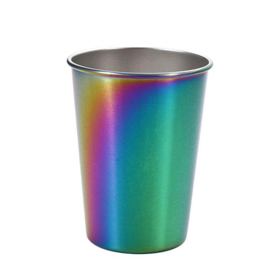 

Drinkware BPA Free Экологически чистый 350 мл однослойный бытовой стакан из нержавеющей стали для питья воды разноцветный