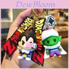Chaveiro Adorável de Silicone Dragon Ball Z Chaveiro Fofo de Anime Goku Para Crianças e Adultos