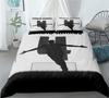 Famous Football Player 3d Bedding Set Football Printed Duvet Cover Set with Pillowcase Europe/Australia/USA Twin Queen King Size
