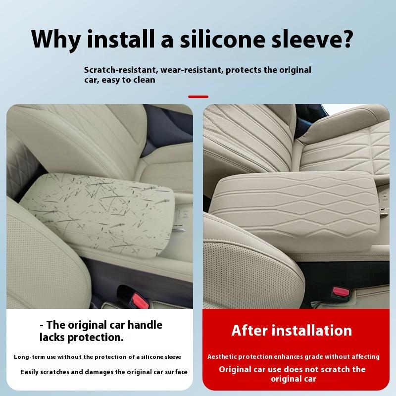 Fit For Geely Xingyue L 2025 Armrest Box Cover Silicone Central Handrail Protection Pad Interior Special Supplies