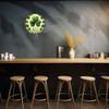 Metal Wall Art Clover 2D Glitter Saint Patrick Gift Home Decor