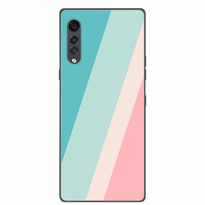 For LG Velvet Luxury Phone Case Black Soft Silicone TPU Back Cover for LGVelvet 5G Funda LMG910EMW Protector Capa Cartoon Coque